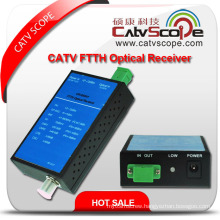 China Supplier High Performance 1way Output Agc Control CATV FTTH Mini Optical Receiver
